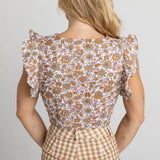 Miss Jane - Boho Cotton Crop Top