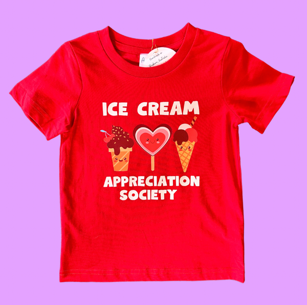 Alfie & Alice - Ice Cream Appreciation Society Tee (kids)