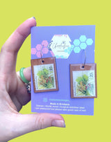 Charleebee - Small Stamp Earrings - Assorted Styles