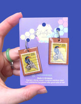 Charleebee - Small Stamp Earrings - Assorted Styles