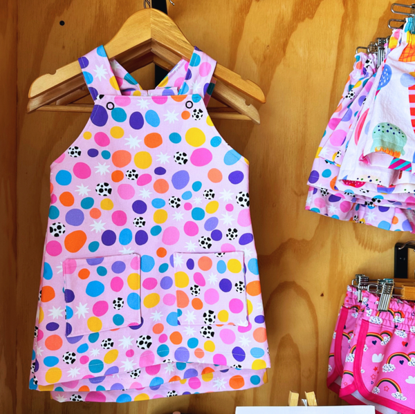 Alfie & Alice - Kids Pinny SPOTS + STARS