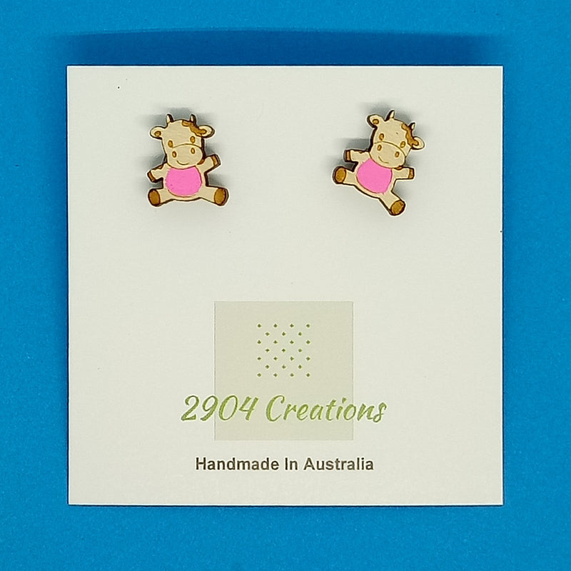 Daylight Designers/2904 - PINK COW STUDS