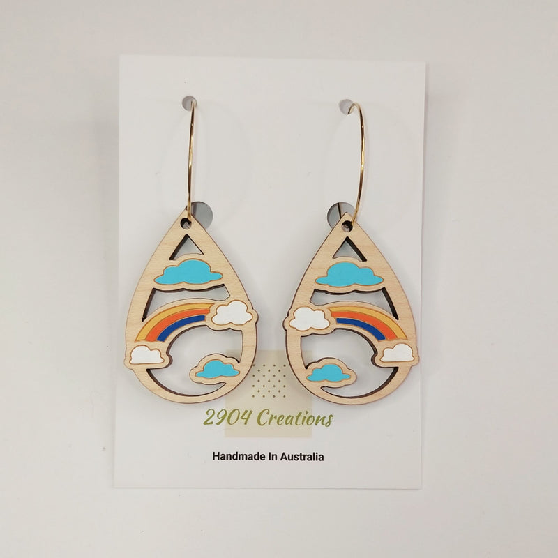 Daylight Designers/2904 - RAINBOW & CLOUDS DROP