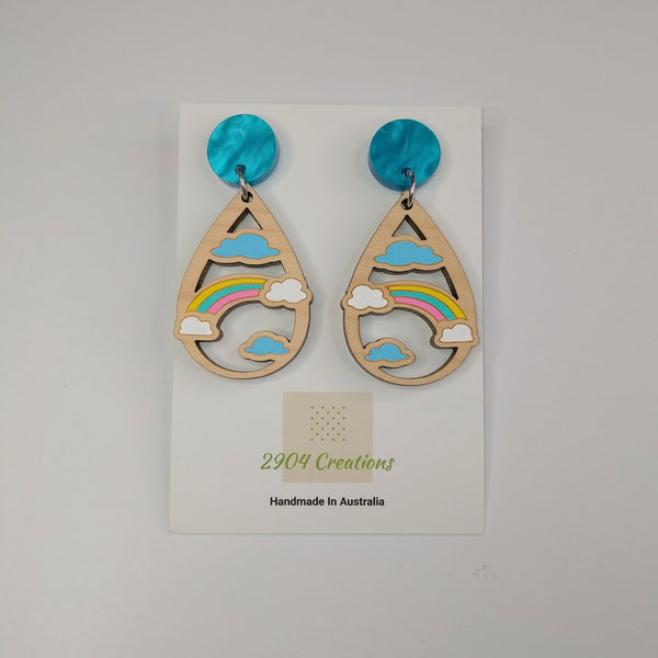 Daylight Designers/2904 - RAINBOW & CLOUDS DROP