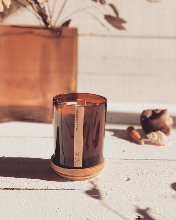 Saide - Small Amber Wood Wick