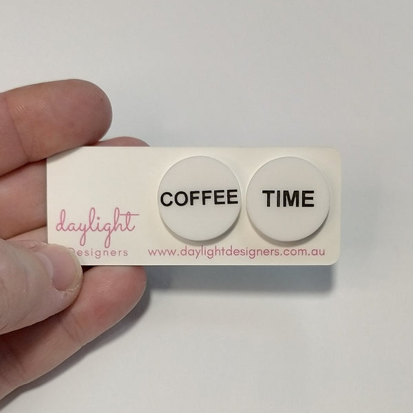 Daylight Designers/2904 - COFFEE TIME STUDS