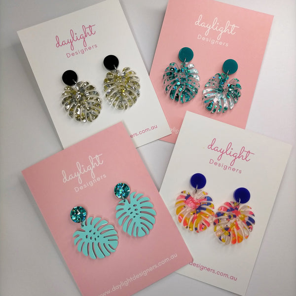 Daylight Designers/2904 - MONSTERA DROPS - 4 COLOURS AVAILABLE
