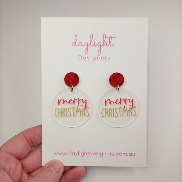 Daylight Designers/2904 - MERRY CHRISTMAS DROP