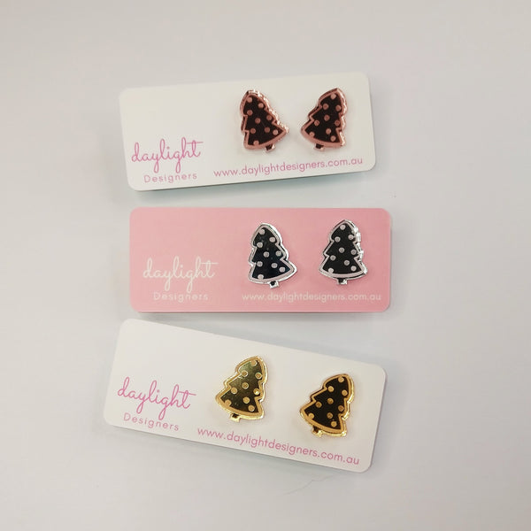 Daylight Designers/2904 - CHRISTMAS TREE STUD LARGE - 3 COLOURS AVAILABLE