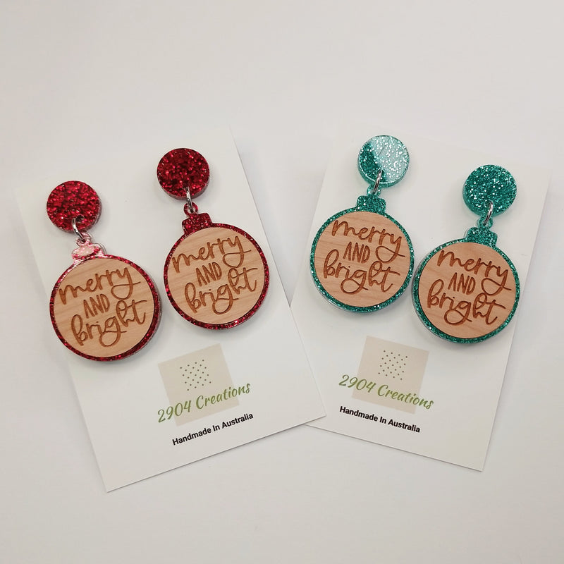 Daylight Designers/2904 - MERRY & BRIGHT DROP - 2 COLOURS AVAILABLE