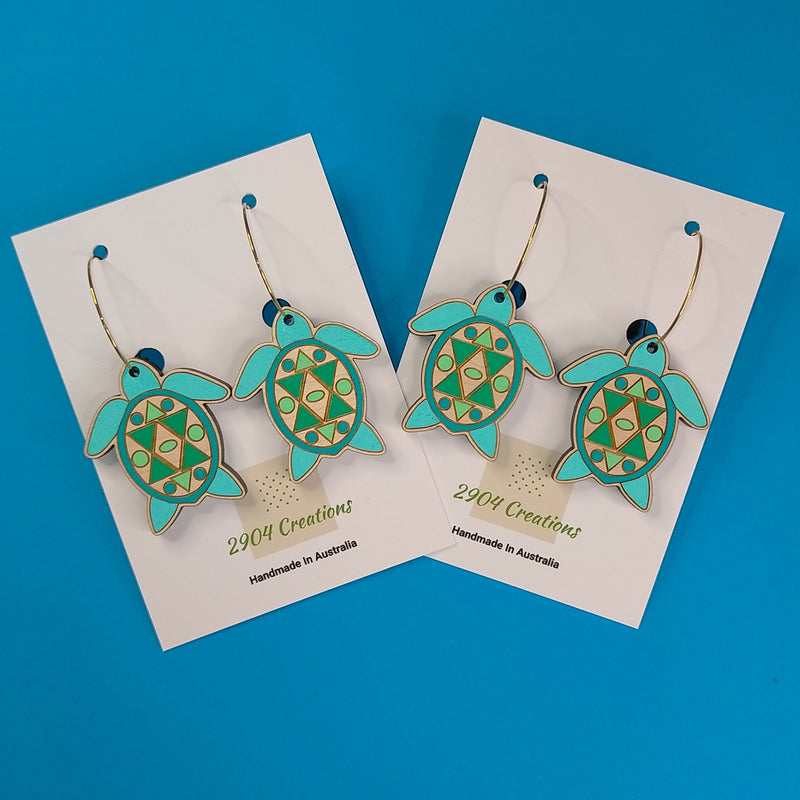 Daylight Designers/2904 - TURTLE ON HOOP