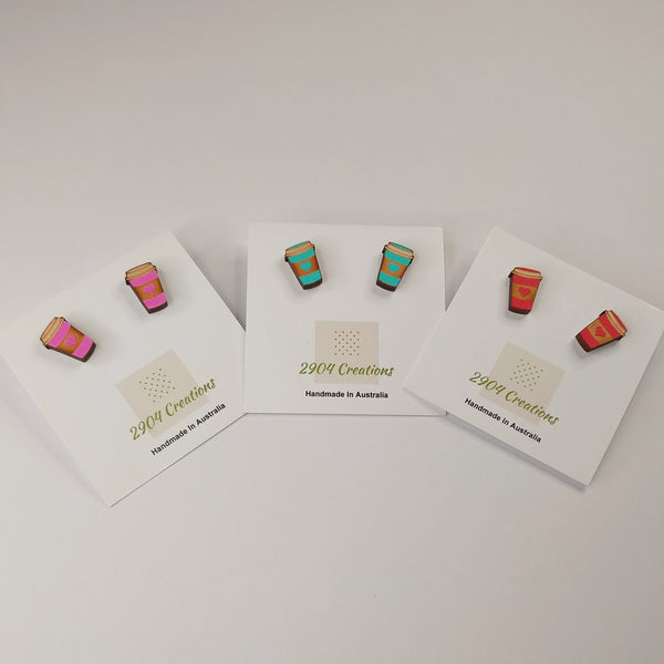 Daylight Designers/2904 - COFFEE CUP HEART STUDS