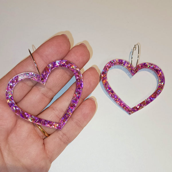 Daylight Designers/2904 - QUEEN OF HEARTS - MEGA HOOP - 8 COLOURS AVAILABLE