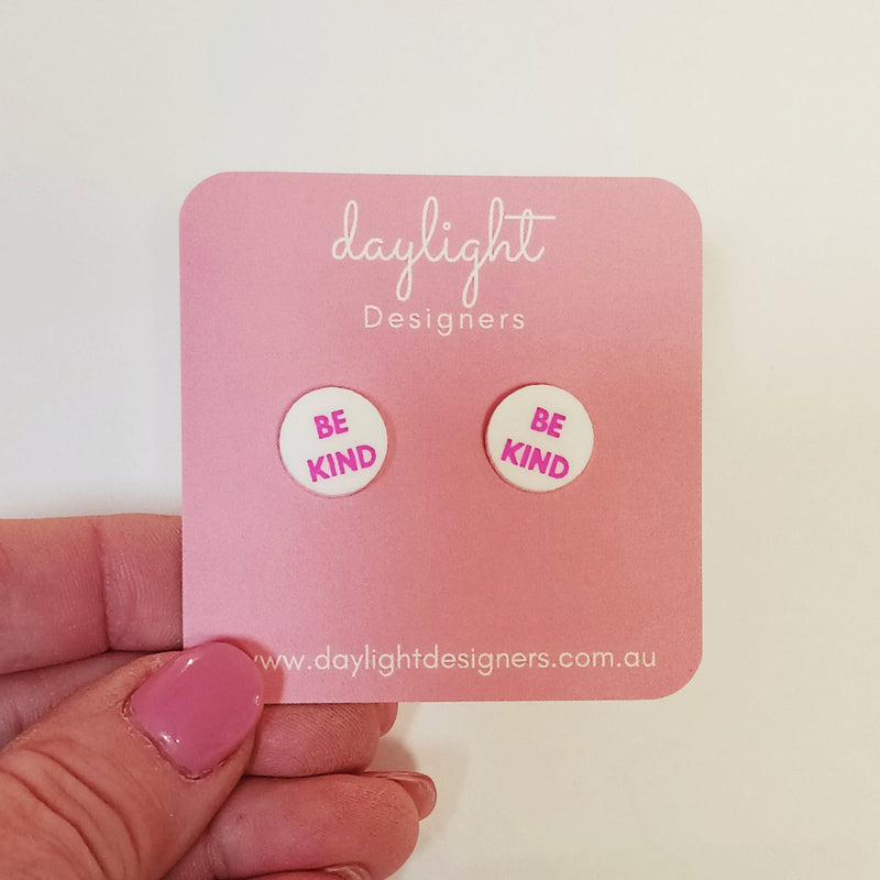 Daylight Designers/2904 - BE KIND MINI STUDS