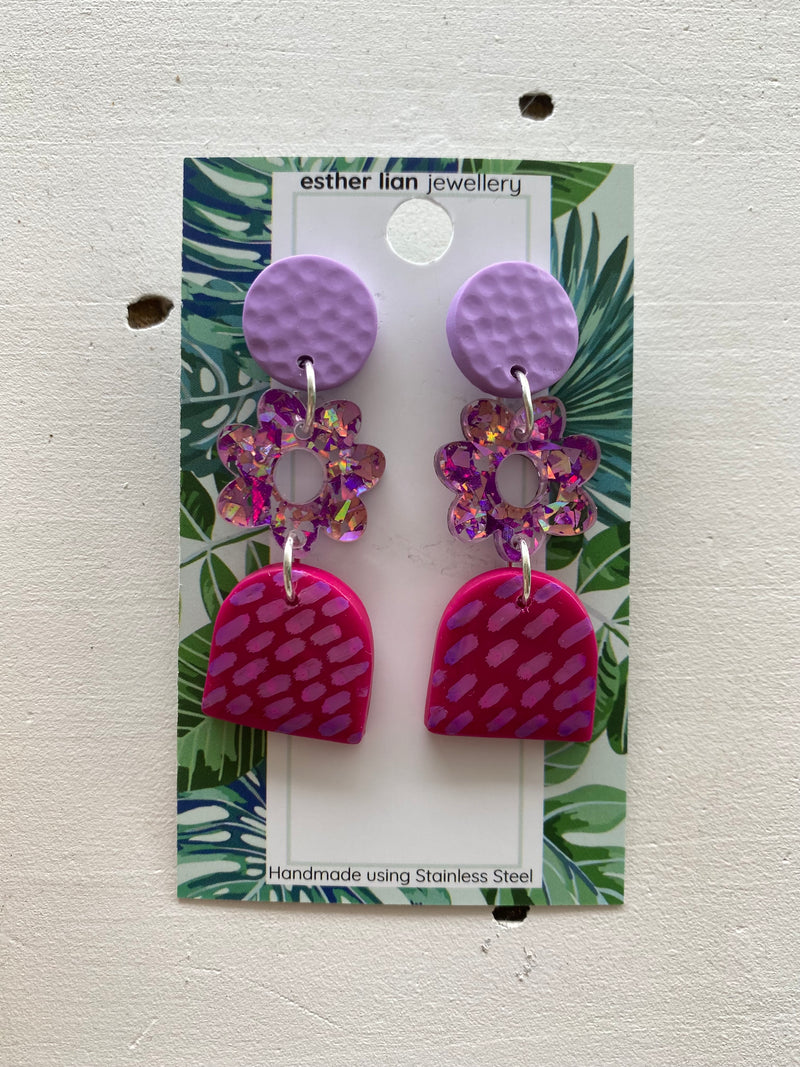 Esther Lian Jewellery- Flower Arch Dangles