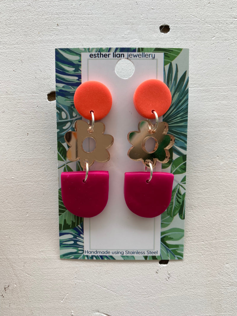 Esther Lian Jewellery- Flower Arch Dangles