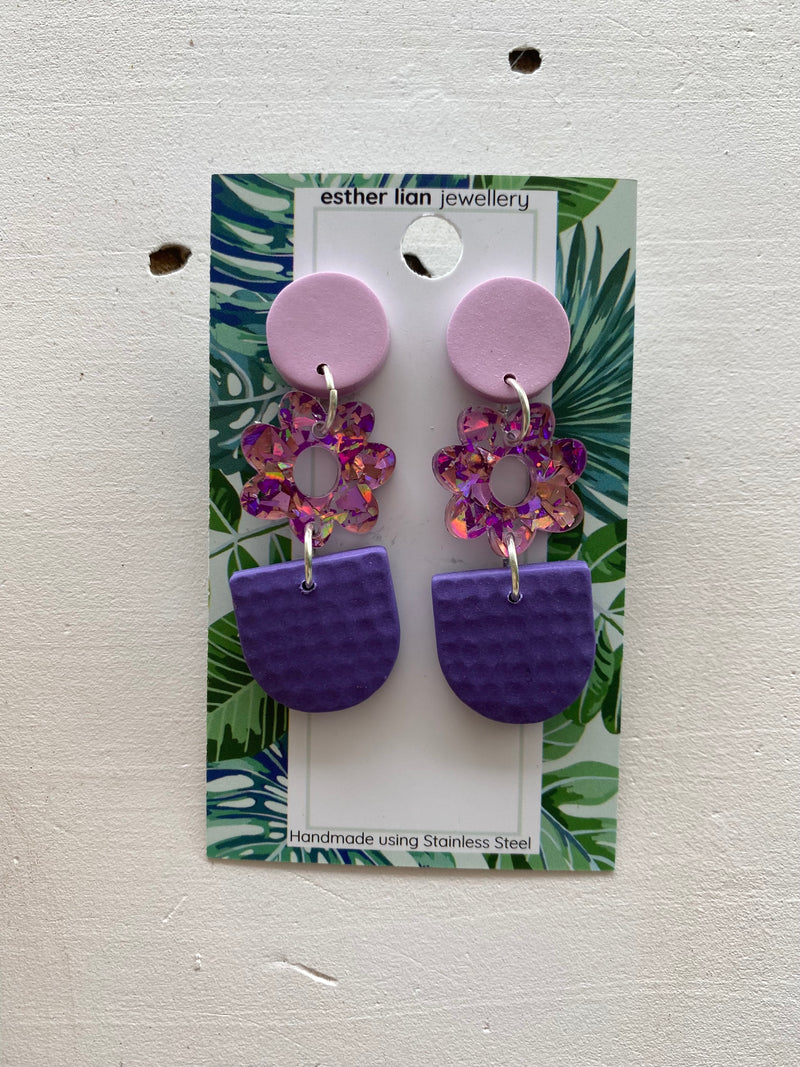 Esther Lian Jewellery- Flower Arch Dangles