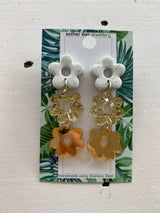 Esther Lian Jewellery- Three Flower Dangles