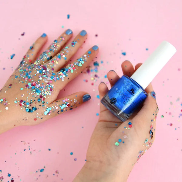 Mermaid Blue Water-Based Kids Nail Polish