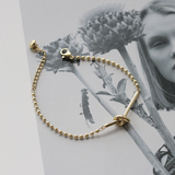 Odeya Collective - Delilah Bracelet, 18k gold plated SS hypoallergenic knot bracelet