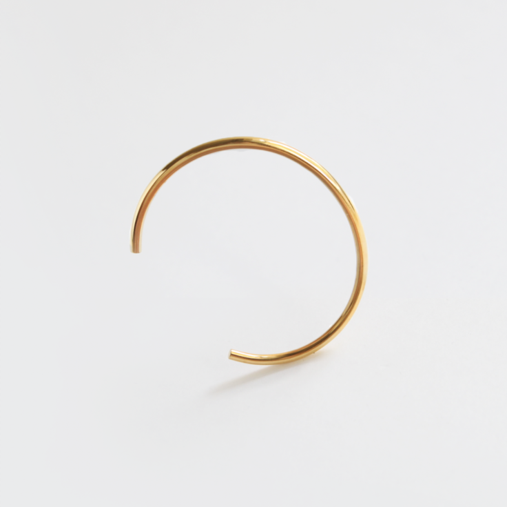 Odeya Collective - Esmee Cuff Bangle, 18k gold plated SS hypoallergenic