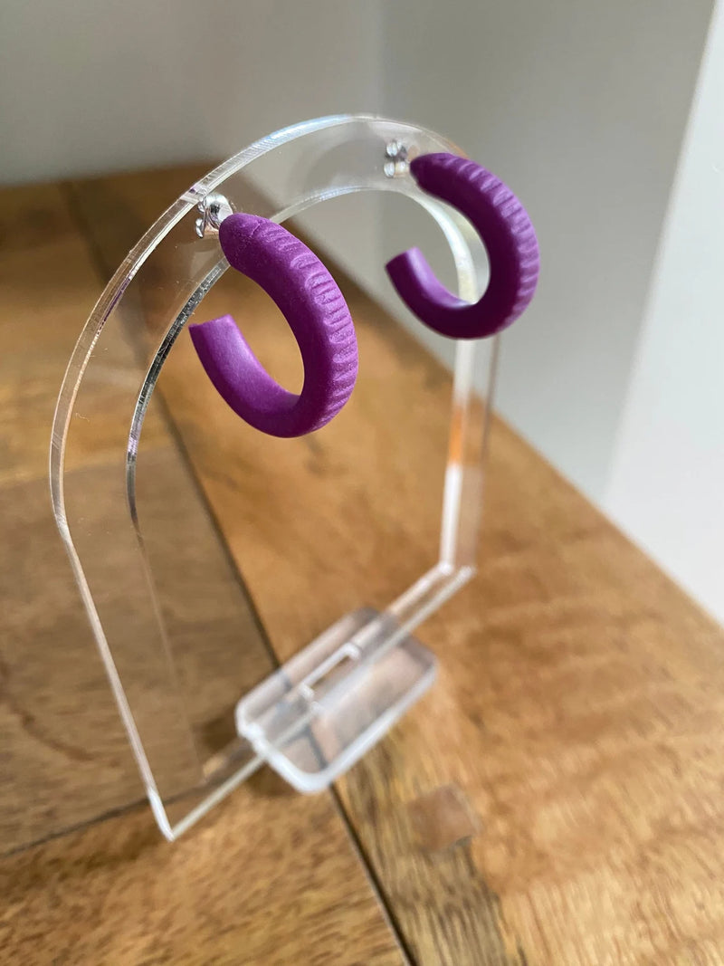 Esther Lian Jewellery- Chunky C Hoops