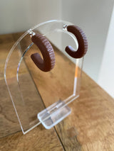 Esther Lian Jewellery- Chunky C Hoops