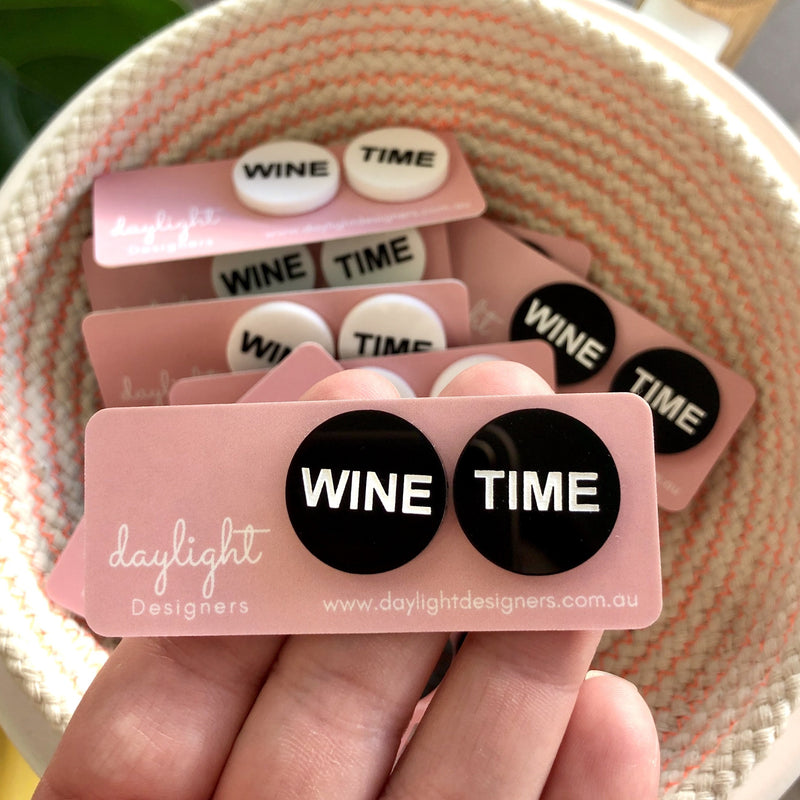 Daylight Designers/2904 - WINE TIME STUDS // 2 COLOURS AVAILABLE