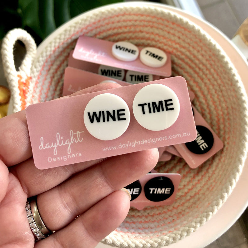 Daylight Designers/2904 - WINE TIME STUDS // 2 COLOURS AVAILABLE