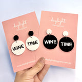 WINE TIME DROPS // 2 COLOURS AVAILABLE