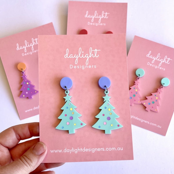 Daylight Designers/2904 - CHRISTMAS TREE PASTEL POP - 4 COLOURS AVAILABLE