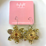 Daylight Designers/2904 - LUXE DAISY HOOP // 3 COLOURS AVAILABLE