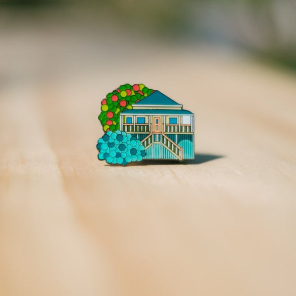 Pin Blue House