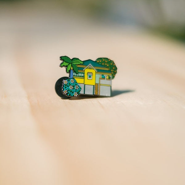 Pin Yellow House