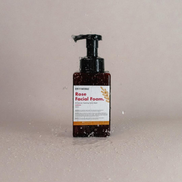 Ohh De Naturale - Rose Facial Foam
