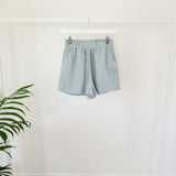 Sage Linen Shorts